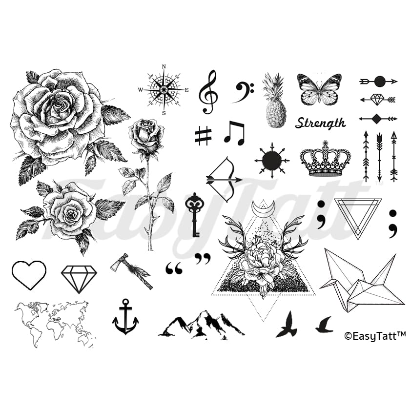 EasyTatt™ Originals (Set) Temporary Tattoo